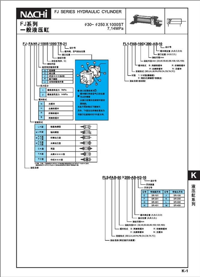 FJ油缸系列