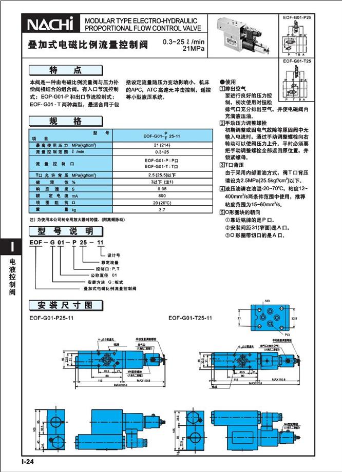 EOF比例阀系列